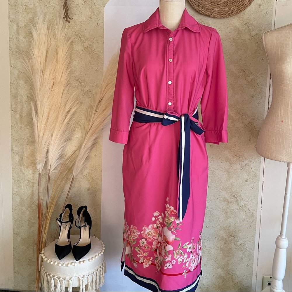 Pink casual dress